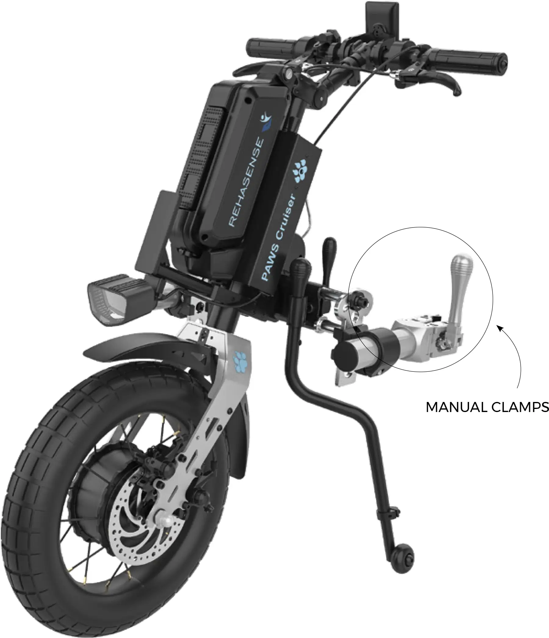 PAWS Cruiser 16-inch Manual Clamps