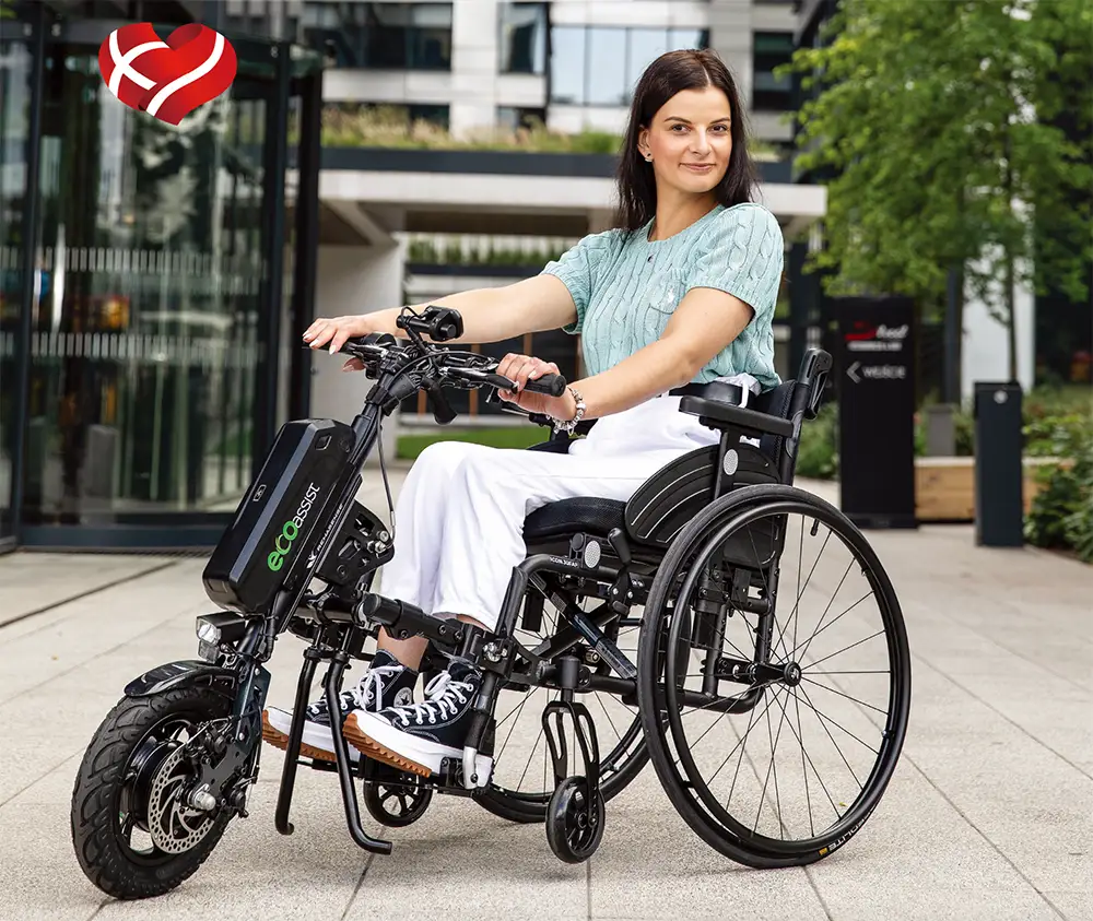 Eco Assist Woman in Wheelchair Manual Clamp