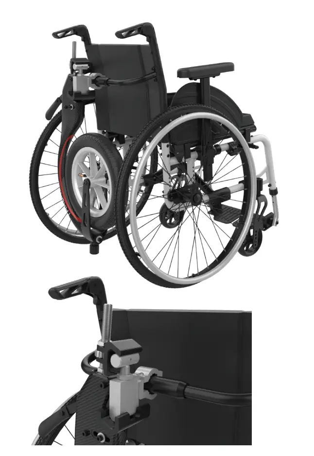 Track Wheel Single Arm Transport Clamp