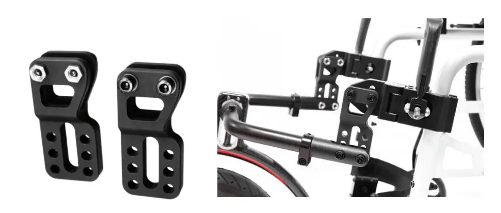 Track Wheel Double Arm Adjustment Brackets