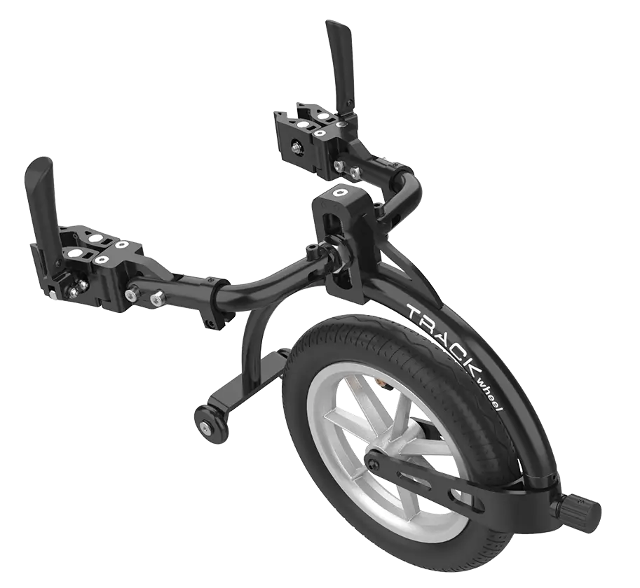 Track Wheel Double Arm Aluminium
